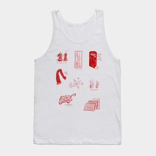 All Too Well (10 minute version) Sticker Pack Tank Top